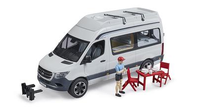 Bruder autocaravana MB (con figura) BR02672