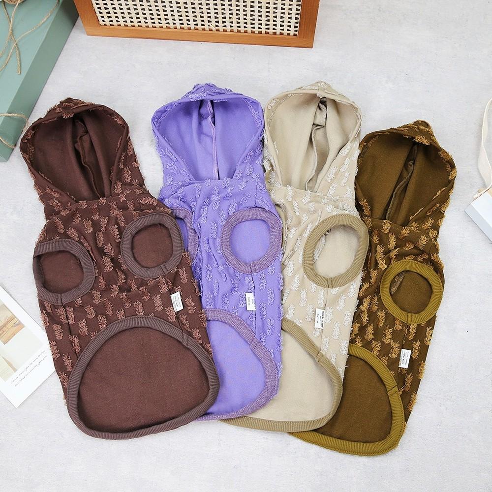 Puppy Dog Clothing Pet Clothing Spring Summer Thin Small Dog Cat Teddy Bigbear Yorkshire Hooded Vest