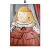 Fernando Botero Women Dancing Circus Wall Art Canvas Painting Nordic Posters and Prints Wall Pictures for Living Room Decoration