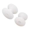 ISURE MARINE 2Pcs 18MM Transparent Bow Anchor Roller Replacement Wheels Bow Roller For Marines Boats Yachts Kayaks