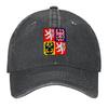 2026 FLAGS AND DEVICES OF THE WORLD - CZECH REPUBLIC COAT OF ARMS Baseball Cap Golf Wear Luxury Caps Fishing Cap Women Hats Men'