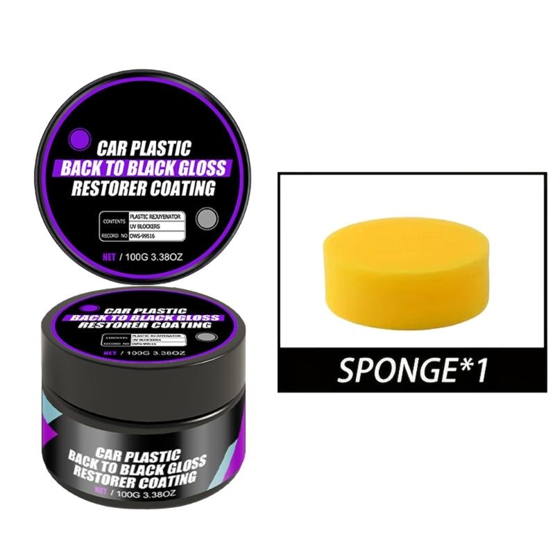 

Advanced Resistant Automotive Leather Plastic Revitalizer Car Interior Renewal Cream for Car Seats Outdoor Furniture 1