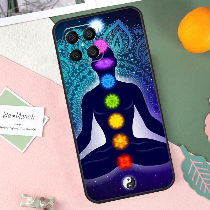 Mandala Chakra Insist Yoga Hülle Für Honor X9b X8b X9a X8a X8 X9 X9c 50 70 90 Lite Honor 200 Pro Magic 7 5 6 Lite Abdeckung