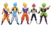 Anime ruka dělat sedm dračích koulí super saiyan Sun Wukong Bejit Gogeta model ozdoba panenky
