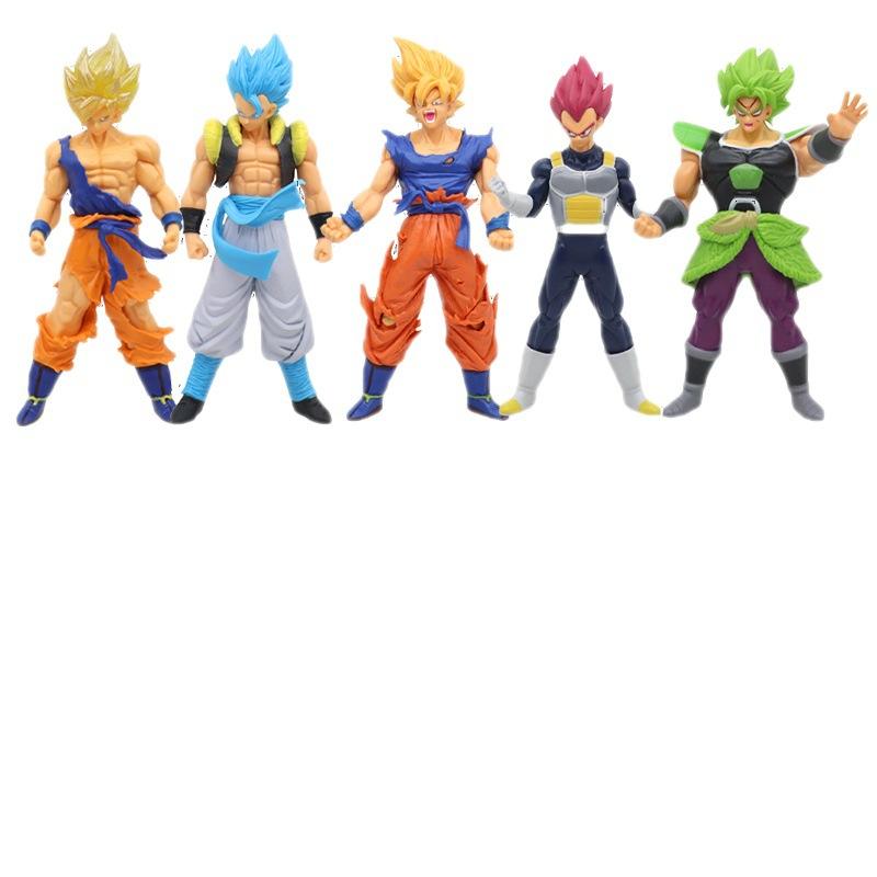Anime Hand To Do the Seven Dragon Ball Super Saiyan Sun Wukong Bejit Gogeta Model Ornament Dolls