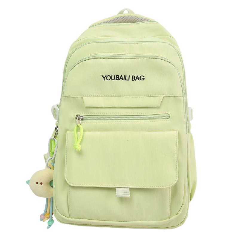 Mädchen Rucksack Einfarbig Damen Reise Rucksack mit großer Kapazität Studenten Schultasche