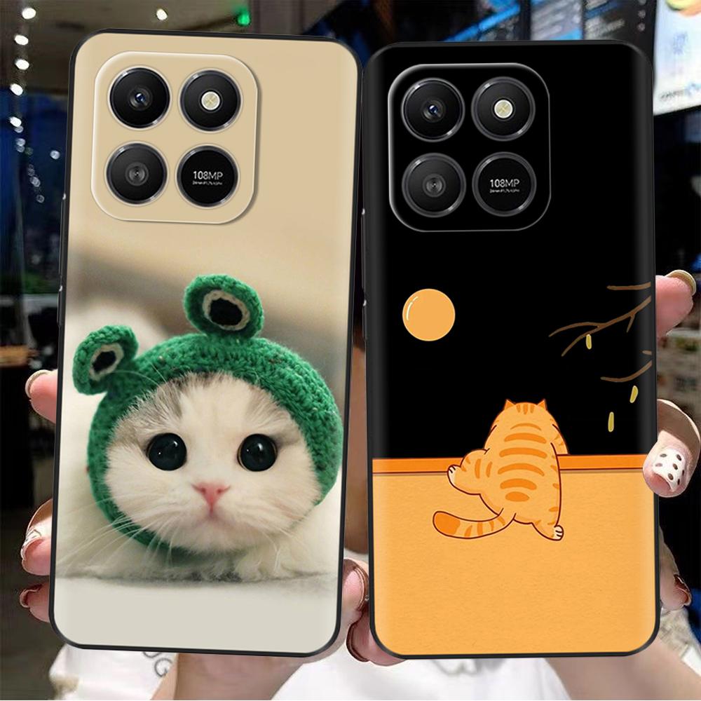 Funda Para Honor 400 Smart 5G Para Honor X7D 4G 5G hono400 Smart Dibujos Animados de Dinosaurios Lindos Funda de Teléfono Fundas de Silicona Suave Parachoques
