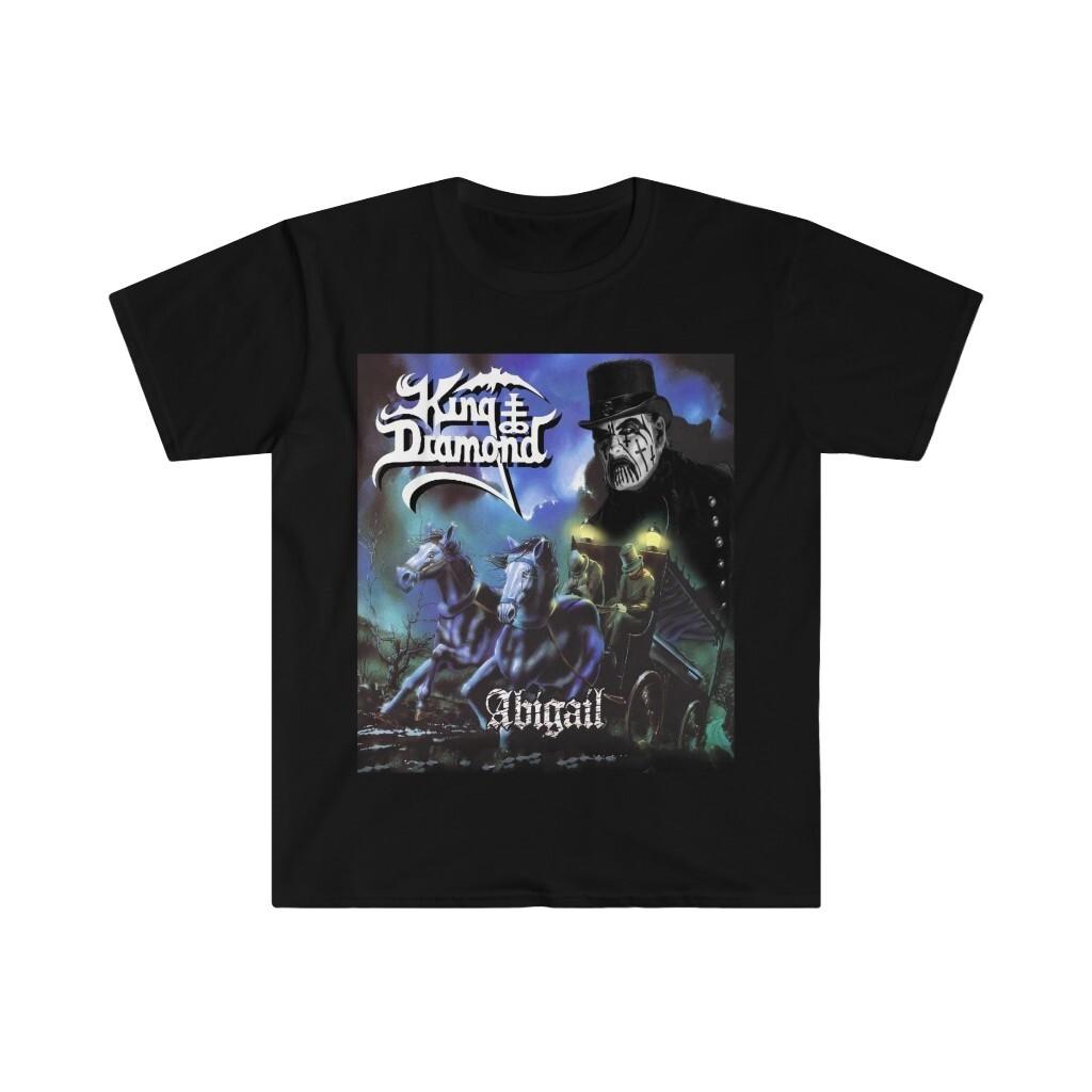 Unisex Soft Cotton T-Shirt Mens Womens Tees Top. King Diamond Abigail. Mercyful Fate. M