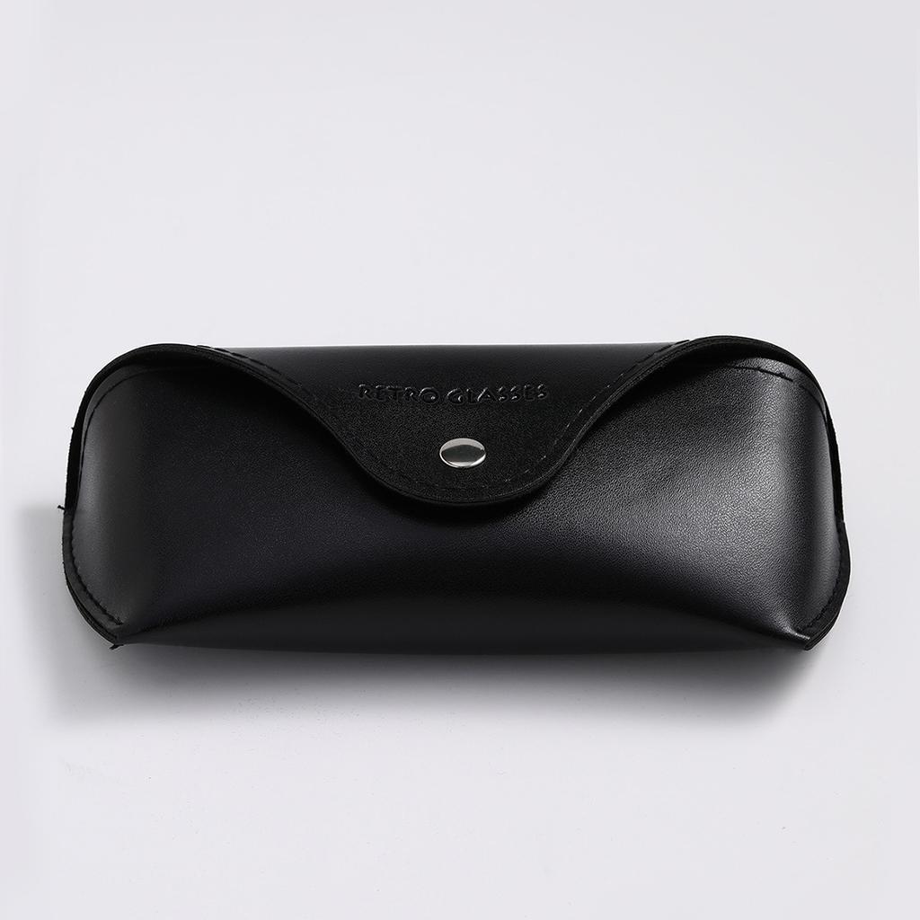 Black Sunglasses Case, Pressure-Resistant Glasses Case Pu Case, Sun Glasses Case.