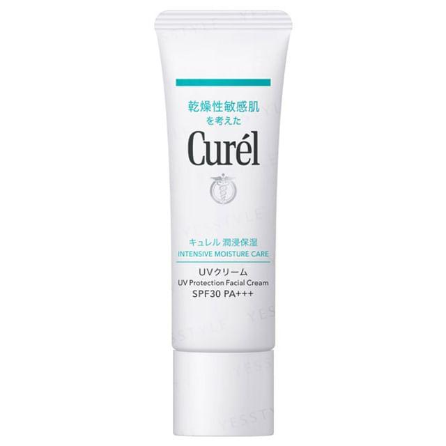 Kao - Curel Intensive Moisture Care UV Protection Facial Cream SPF 30 PA+++ 30g