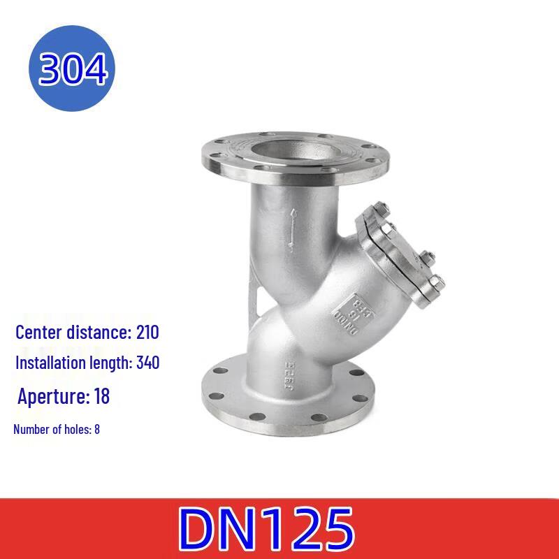 Xianming Stainless Steel Flanged Y-Strainer DN125