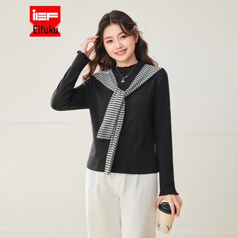 IEF Women s Korean Style Plus Size Versatile Base Layer Top XL