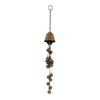 Halloween Witch Bell Wind Chime Hanging Metal Bell Farmhouse Rustic