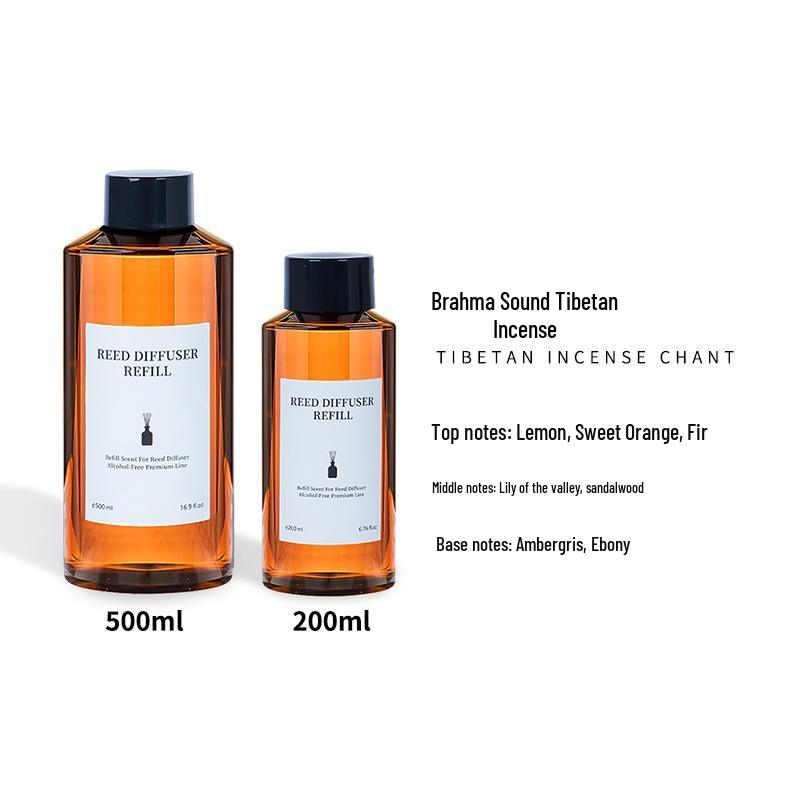 Recharge pour Diffuseur d'Arôme Sans Flamme 500ml - Parfumeur d'Intérieur Grande Capacité, Liquide Diffuseur 200ml.