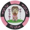 Hokushin Trading Golf 40mm MK0211 Marker, Rosa, Ca.. Durchmesser,