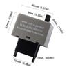 HUIQIAODS 8-Pin Turn Signal, LED Compatible with LED Turn Signals, High Fla Prevention, Turn