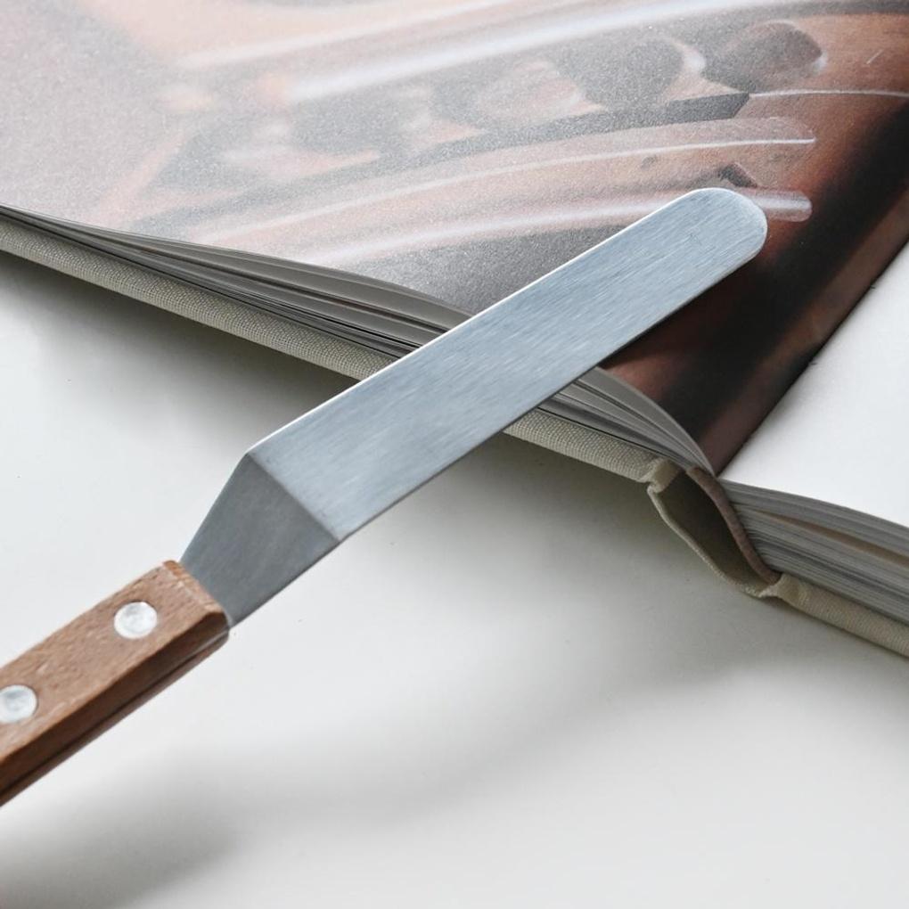 Romwood drewniany uchwyt nóż do masła nóż do dżemu