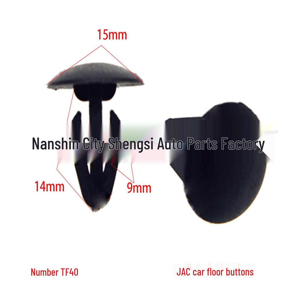 European Car Trim Panel Sound Insulation Fixing Clip