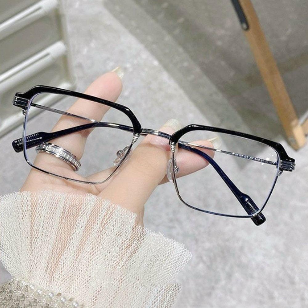 Protection Portable Oversized Eyeglasses Computer Goggles Ultra Light Frame Anti-Blue Light Glasses