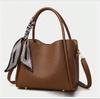 New autumn and winter fashion all-match retro style handbag solid color adjustable shoulder strap shoulder messenger bag