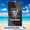 Beach Towel Custom Name Text, Quick Dry Large Towel For Beach HomeAthletic Bilbao FC
