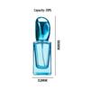 Portable Square Glass Perfume Bottles, 30ml & 50ml, Colored and Spray Dispensing