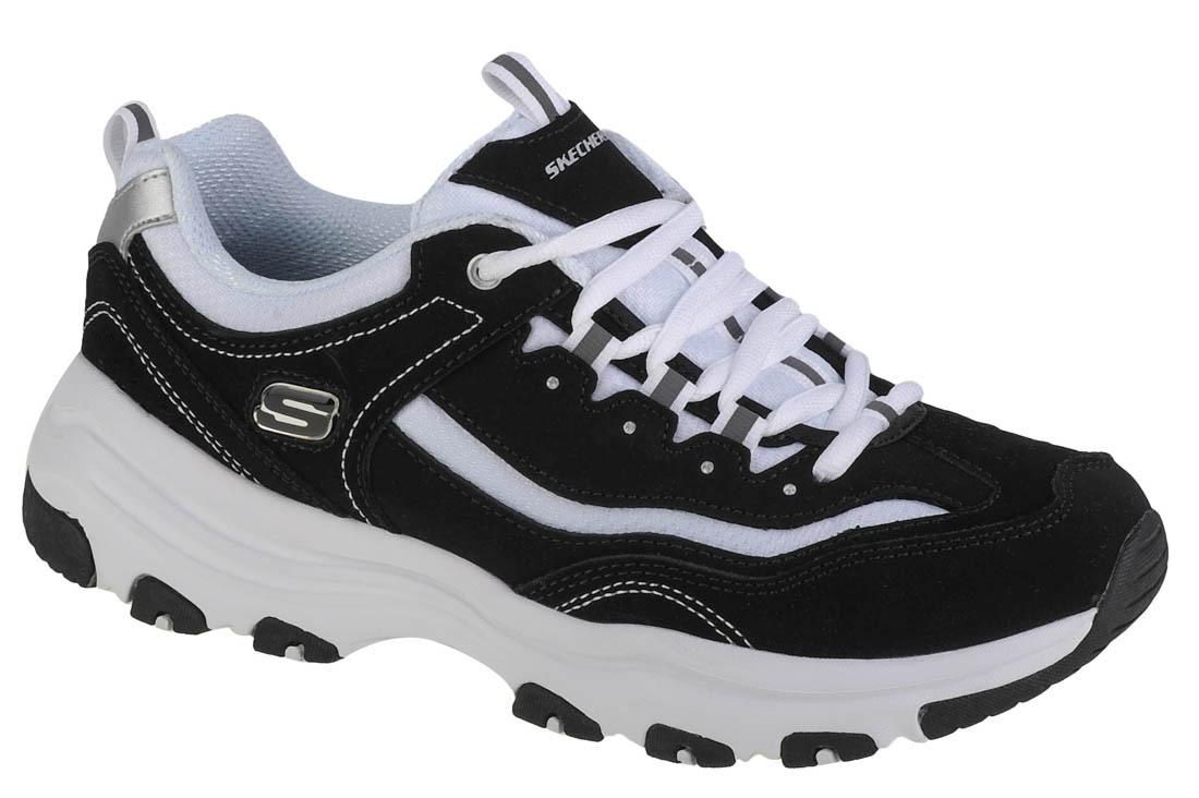 Skechers I-Conik, Baskets noires femme 35 noir