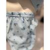 Triumph 100  Cotton Mini Ripple Blueberry Short Sleeve Men S Pajama Blue  Tempj2