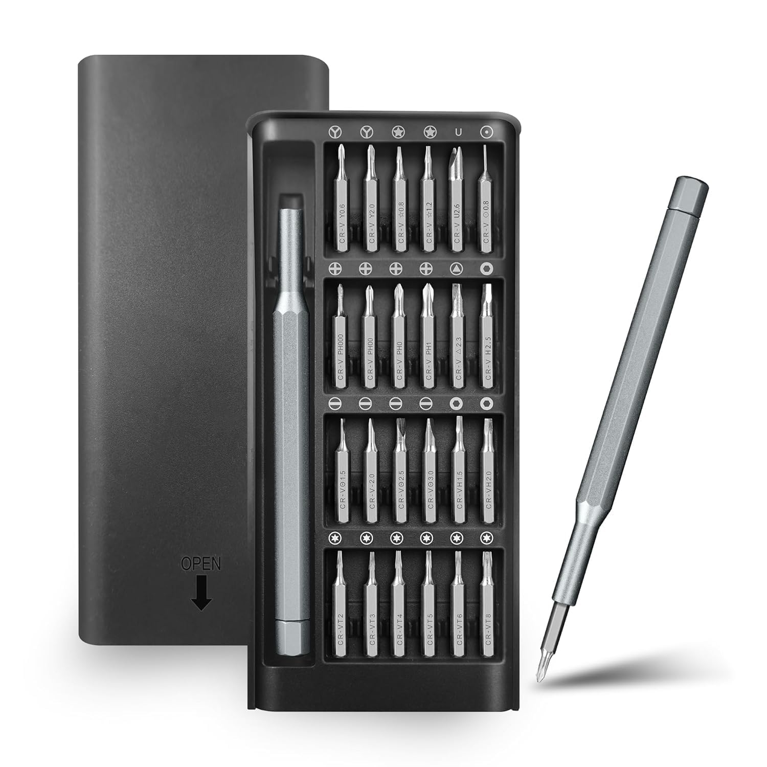

RSINC Compact 24-in-1 Screwdriver Set Magnetic Electronics Kit