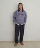 COVERNAT Arch Logo Sweatshirt Purple
