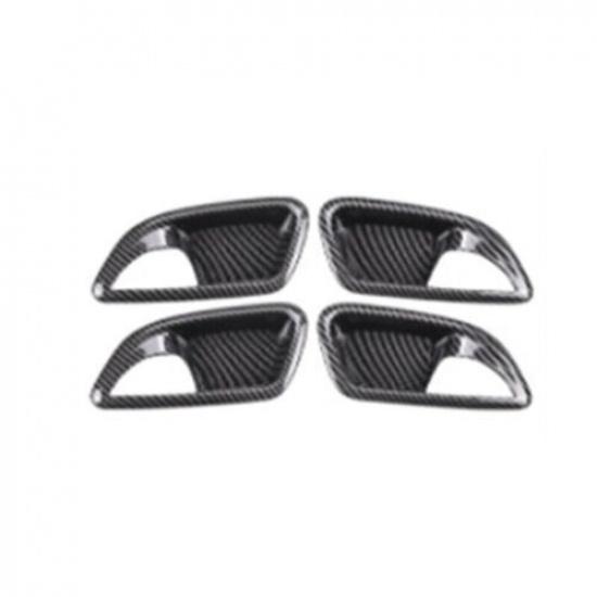 For Chevrolet Cruze 2010-2016 Cover Trim Carbon Fiber Inner Door Handle Bowl Cup
