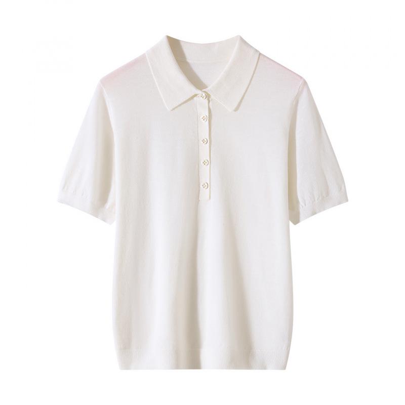 Women's Fine Spun Yangtze Wool Knit Sweater Vest, Polo Shirt & T-Shirt