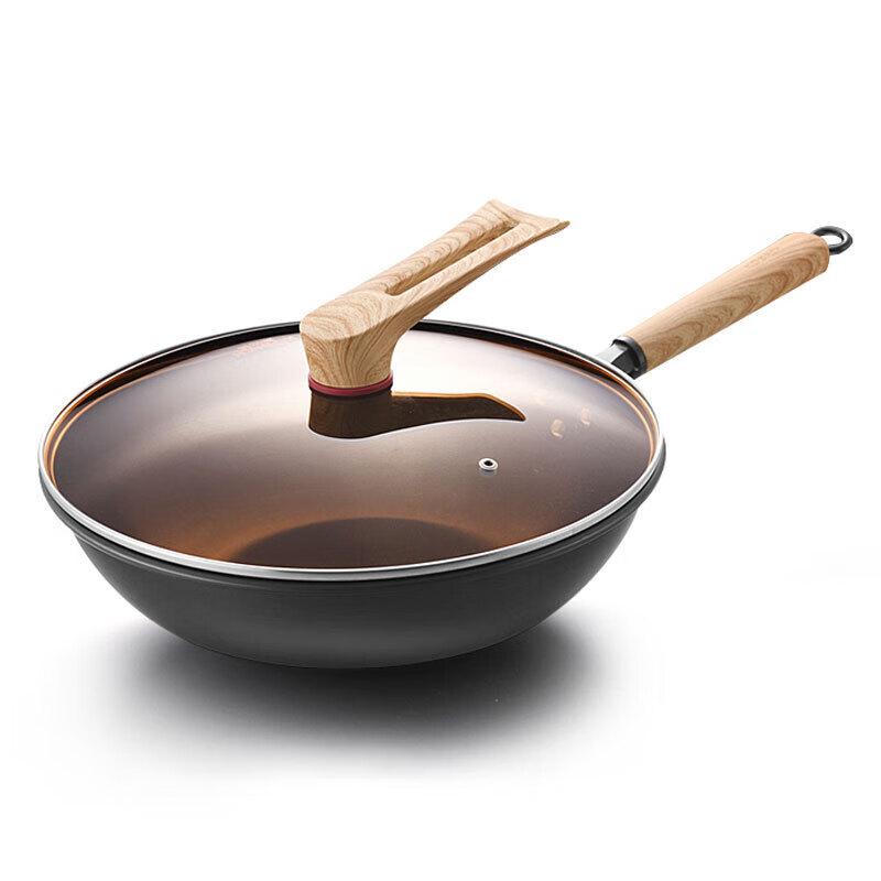 

Kambach Artisan Uncoated Iron Wok Set
