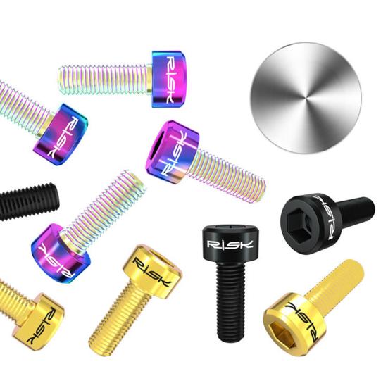 2Pcs Shifter Screw Lightweight Anode Good Toughness Stable Titanium Alloy Anti Corrosion Trigger