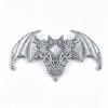 With Strong Grip Vintage Silvery Bat Hair Clip Antiqued Halloween Cosplay Hair Clip  Hair Styling