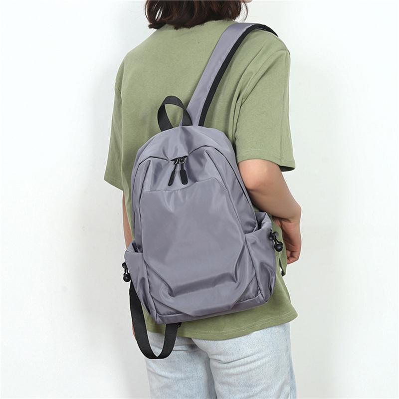 Mini Men's Backpack Fashion Small Black Shoulder School Bag for Man Canvas Designer Waterproof Sports Travel Male Backpacks