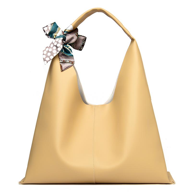 Freizeittasche Damen Großvolumige High-End Schultertasche Damen Pendler Weiches Leder Tragetasche