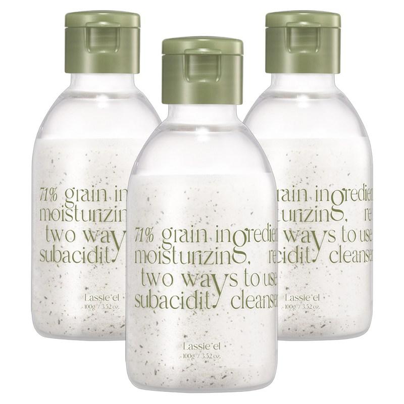La Cielle Enzyme Oat Scrub Powder Wash, 100g, 3 Pcs