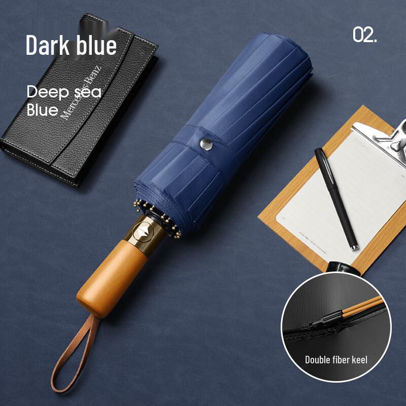Nanqiao Automatic 3-Fold Sun & Rain Umbrella
