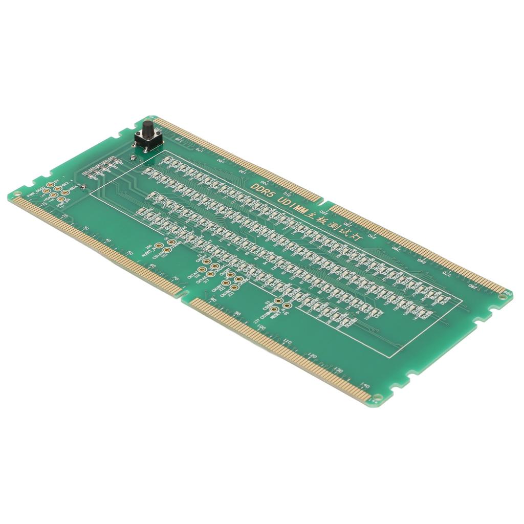 DDR5 Memory Tester Desktop DDR5 Memory Tester Mainboard Maintenance Test Card with Light Emitting