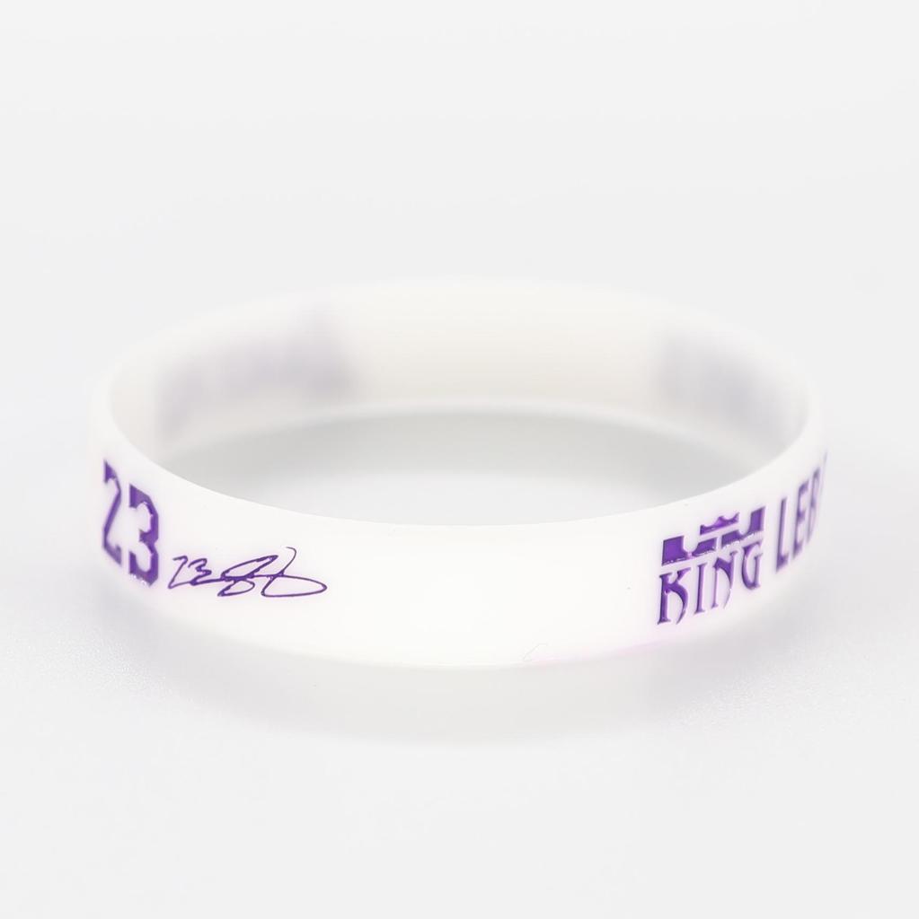 Thickened Luminous NBA Basketball Silicone Wristband: Harden, LeBron, Curry, Irving Edition