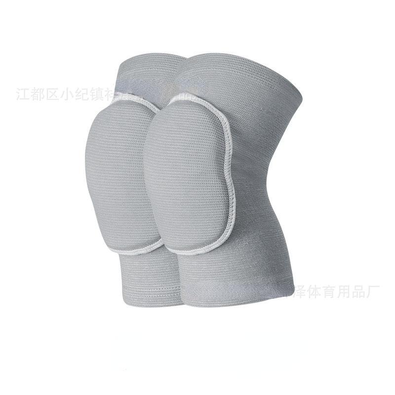 Ginocchiere a Compressione Sportiva Ginocchiera Elastica Supporto in Spugna Ispessita per Danza Roller Pallavolo Allenamento Ginocchiere