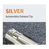 Car Exhaust Muffler Tail Pipe For Mazda 3 Qashqai Renault Clio 5 2019-2022 Stainless Steel Car Tailpipe Decor Accessories