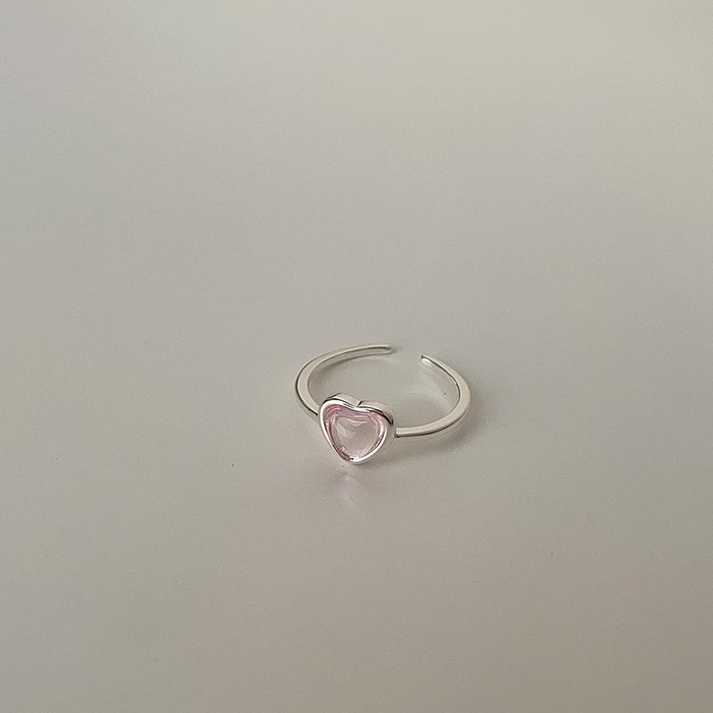 Sweet And Cool Style Love Elastic Rope Ring Female Fresh And Elegant Retro Fashion Personality Temperament Versatile Ring Ring