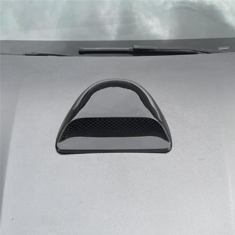 Durevole-Presa d'aria per cofano auto, sfogo, coperture decorative per cofano, sfogo cofano stile racing, coperchio motore anteriore universale A Par