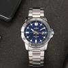 Casio Standard Series Swordfish Divers Ocean Heart Business Steel Band Quartz Movement Men Watches Blue MTP-VD01D-2EV