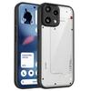 Custodia per Nothing Phone 3A Lite con Air Cushion, Paraurti in Silicone Antiurto, Cover Posteriore Trasparente Opaca, Custodia Rigida per Nothing Phone 3A Lite 5G