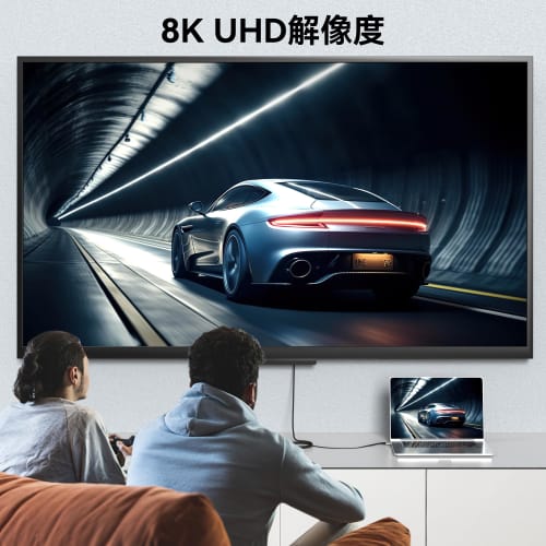 8K USB-C HDMI Cable 3M 8K@60Hz HDMI Cable Type C [Unidirectional Communication] Type C HDMI 2.1 Conversion 48Gbps Transfer Video Output Thunderbolt 3/