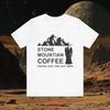 Stone Mountain Coffee Weeping Angel T Shirt Vintage Casual Soft Graphic Homme Designer Clothes Stylish Comfortable