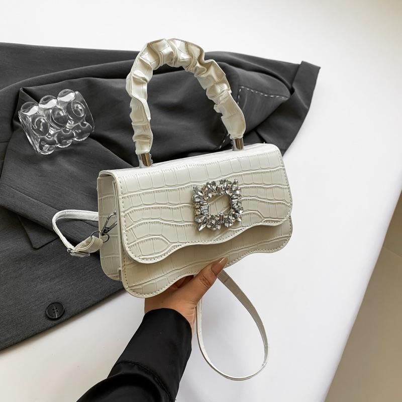 

Стильна та проста маленька квадратна сумка, модна та повсякденна сумка через плече, популярна цього року, нова проста сумка-месенджер 2024 року зелений